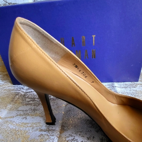 Stuart Weitzman nude pumps size 7 - Picture 4 of 6